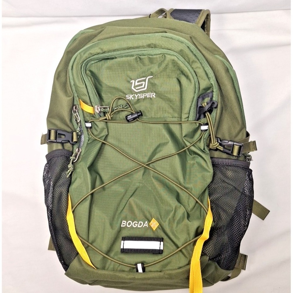 SKYSPER BOGDA 20 20L Hiking Backpack Light Daypack Water Resist Army Green Small